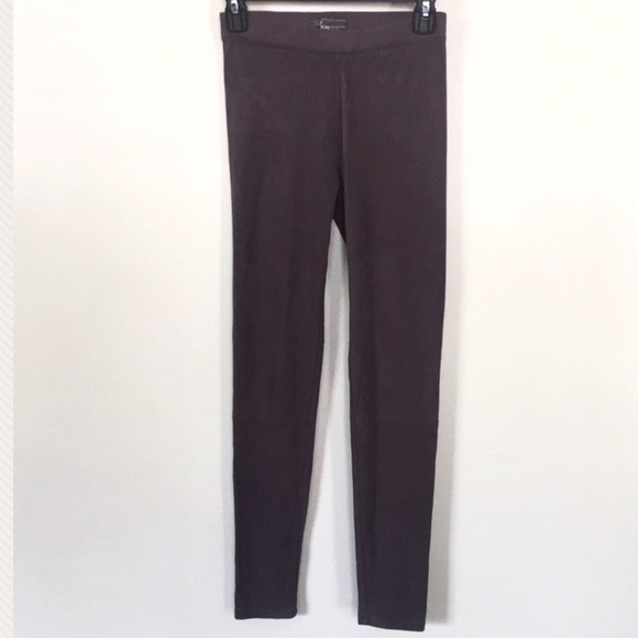 Vince Faux Suede Leggings - Picture 2 of 7